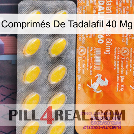 Comprimés De Tadalafil 40 Mg new05